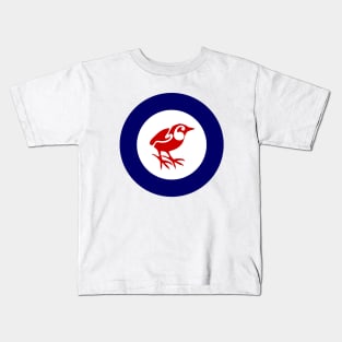 Rockwren Air Force Roundel Kids T-Shirt